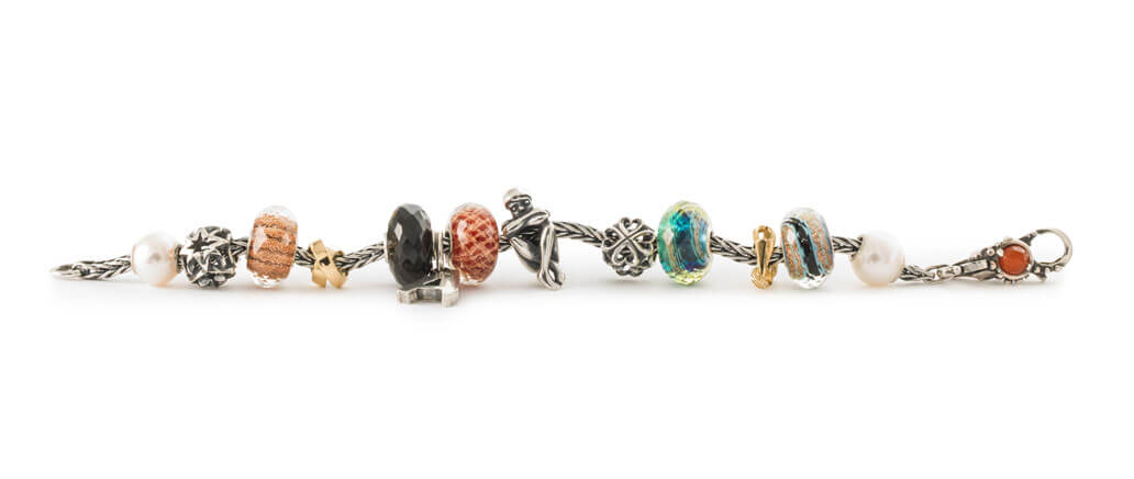 Trollbeads Bracelet with Charms and Beads