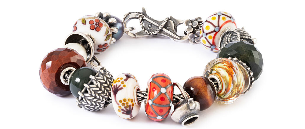 Trollbeads Festive Bracelet with fun mix of colorful beads.