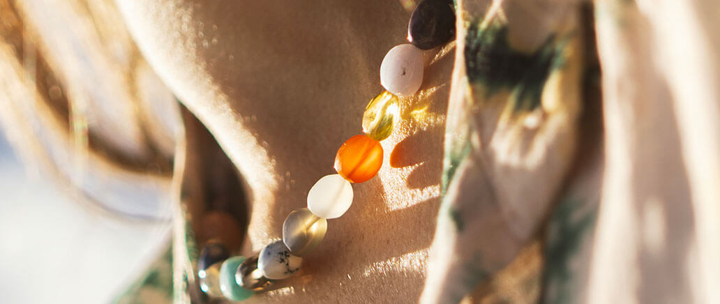 Trollbeads Necklace with Gemstones