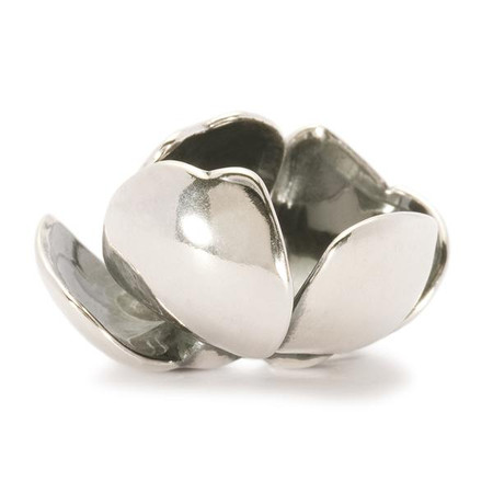 Authentic Trollbeads | Silver Charms | Shadow Flower | Free Shipping