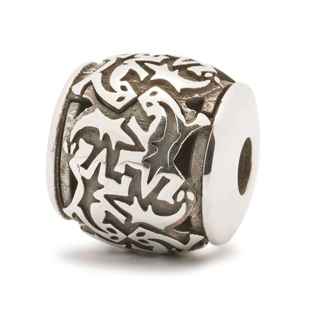 Trollbeadsチャーム(適用 Authentic Trollbeads | Silver Charms | Gecko | Free Shipping