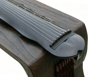Buy Concert Grade Aged Fir Wood Guqin Chinese 7 Stringed Zither Banana Leaf Style | Guqin for Sale  买古琴