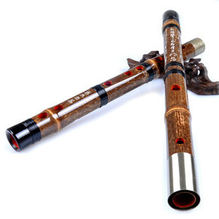 Kaufen Acheter Achat Kopen Buy Concert Grade Chinese Purple Bamboo Flute Dizi Instrument with Accessories