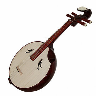 Buy Ruan Instrument Professional Carved Zhongruan Chinese Moon