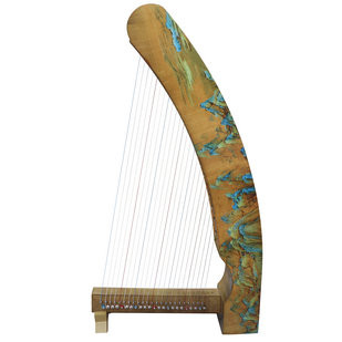Buy Professional Konghou Instrument Ancient Chinese Zither 23 Strings with Pictures of Landscapes 箜篌 Buy Professional Konghou Instrument Ancient Chinese Zither 23 Strings with Pictures of Landscapes 箜篌