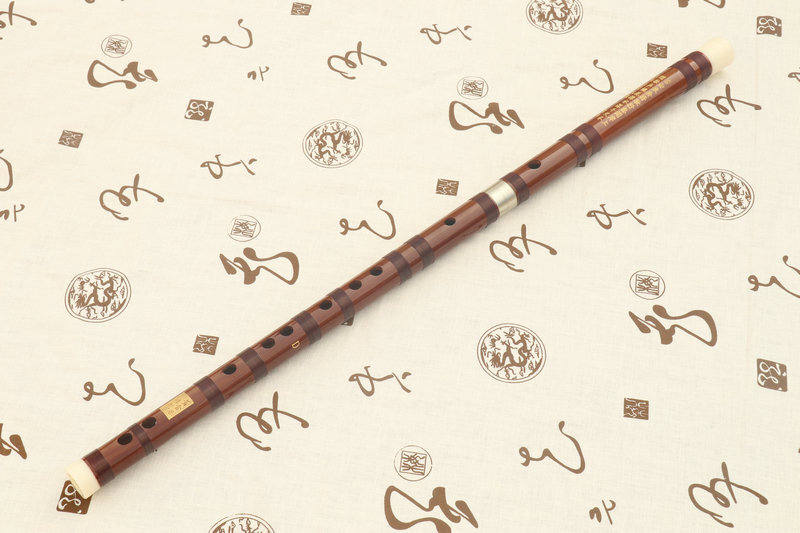 Concert Grade Bitter Bamboo Flute Chinese Dizi Instrument 2 Sections with Accessories 笛子 Concert Grade Bitter Bamboo Flute Chinese Dizi Instrument 2 Sections with Accessories 笛子