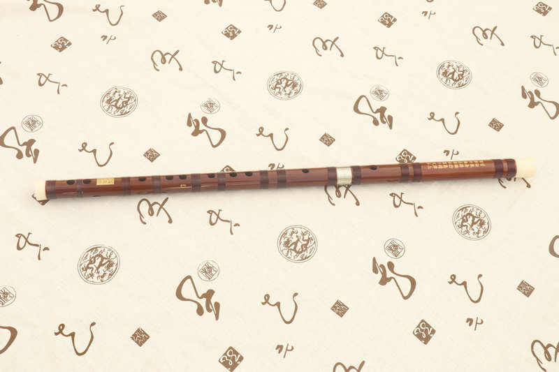 Concert Grade Bitter Bamboo Flute Chinese Dizi Instrument 2 Sections with Accessories 笛子 Concert Grade Bitter Bamboo Flute Chinese Dizi Instrument 2 Sections with Accessories 笛子