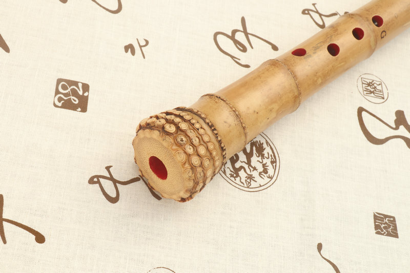 Buy Master Made Aged Bamboo Nanxiao Taiwan Shakuhachi with Inner Painting Tang Style Mouthpiece 南萧