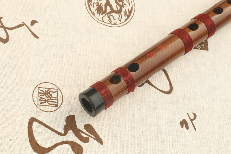 Buy Concert Grade Chinese Bitter Bamboo Flute Dizi Instrument 2 Sections With Accessories 笛子