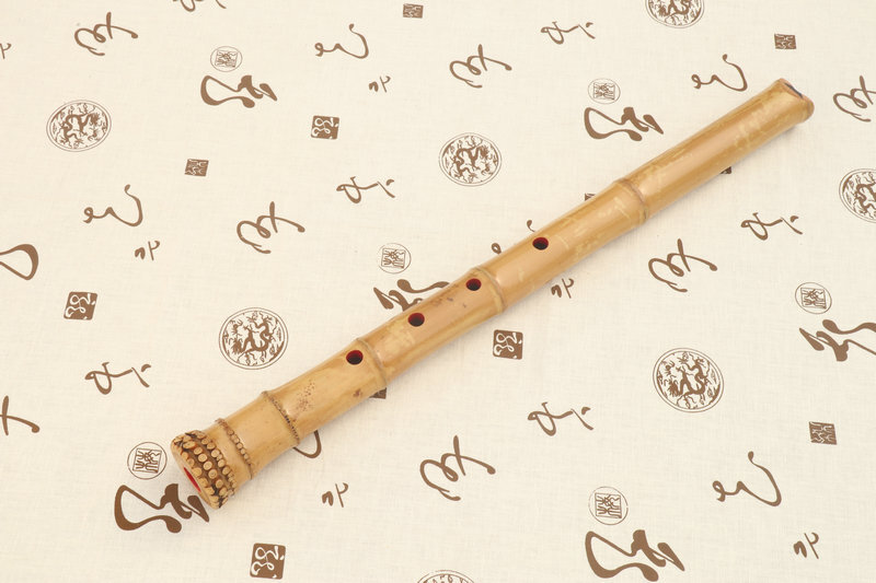 Buy Master Made Aged Bamboo Japanese Shakuhachi with Inner Painting Tang Style Mouthpiece 尺八