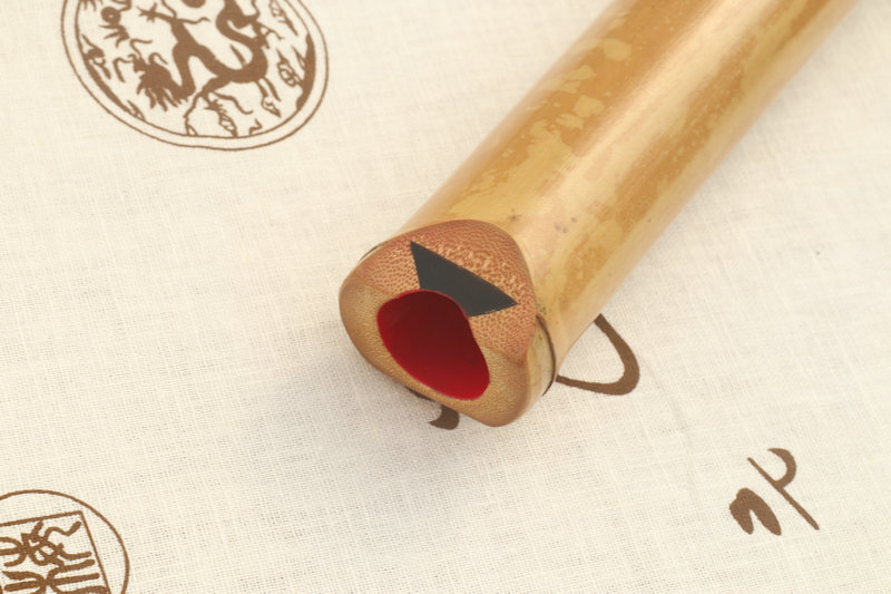 Buy Master Made Aged Bamboo Japanese Shakuhachi with Inner Painting Tang Style Mouthpiece 尺八