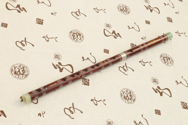 Buy Concert Grade Chinese Bitter Bamboo Flute Dizi Instrument with Accessories 2 Sections 笛子