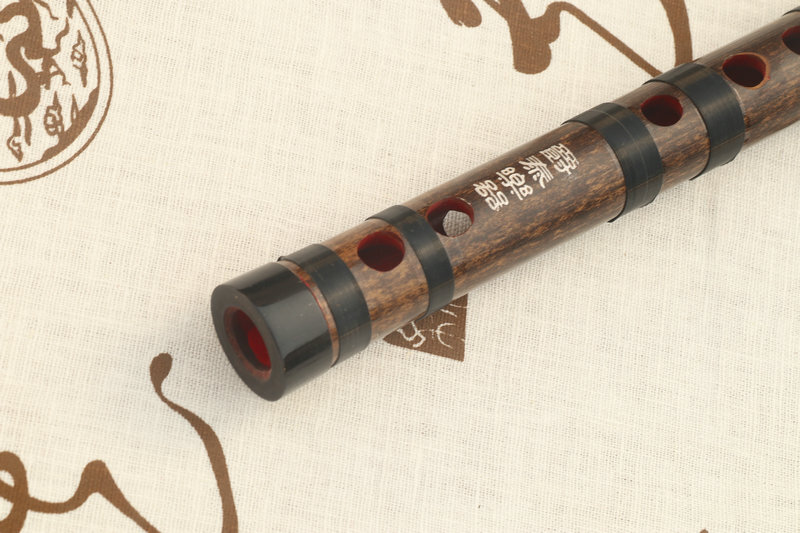 Buy Concert Grade Chinese Purple Bamboo Flute Dizi Instrument with Accessories 笛子