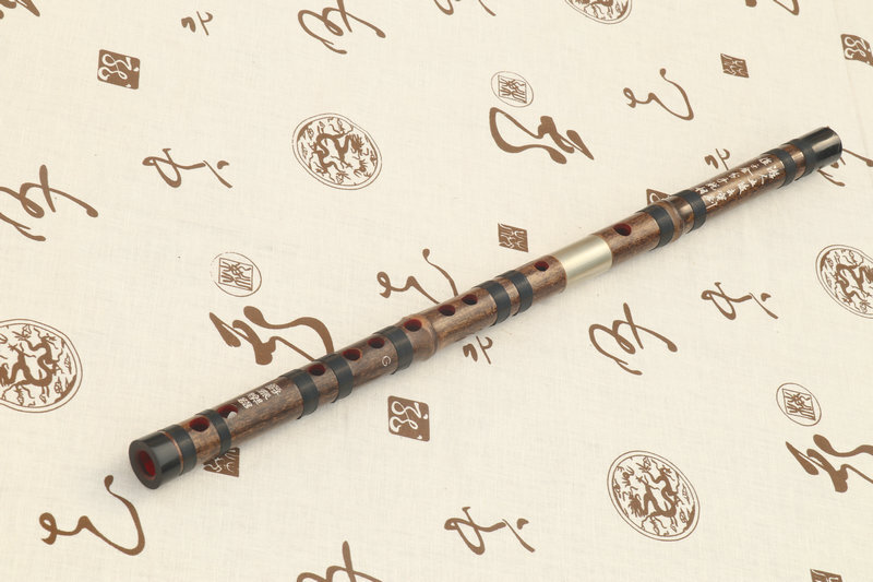 Buy Concert Grade Chinese Purple Bamboo Flute Dizi Instrument with Accessories 笛子