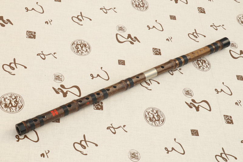 Buy Professional Level Purple Bamboo Flute Chinese Dizi Instrument with Accessories 笛子