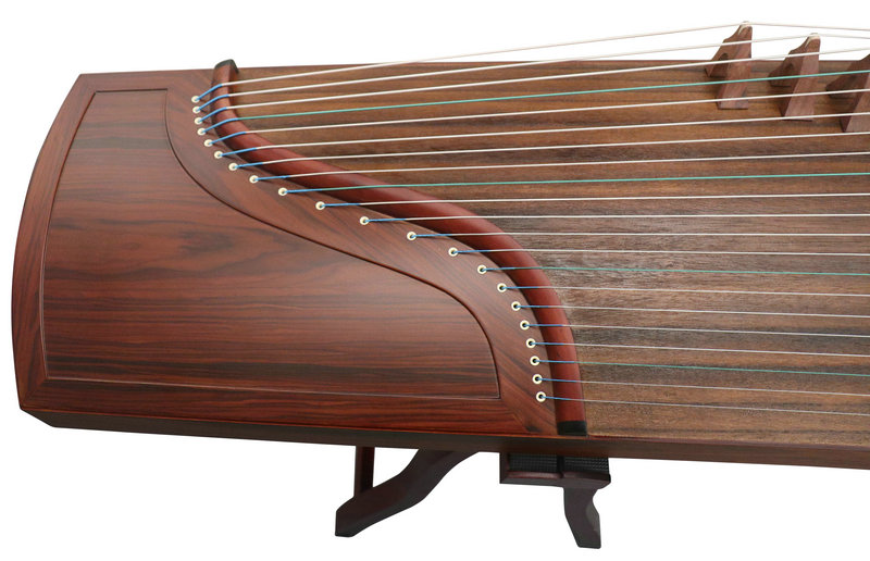 Professioanl Level Plain Surface Guzheng Instrument Chinese Zither Harp