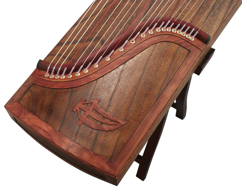 Premium Quality Whole Piece Digged Plain Surface Chinese Guzheng Instrument