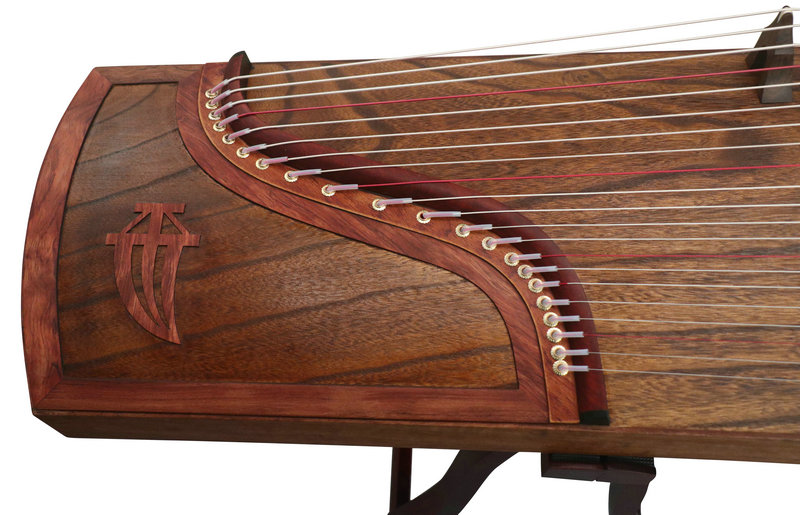 Premium Quality Whole Piece Digged Plain Surface Chinese Guzheng Instrument