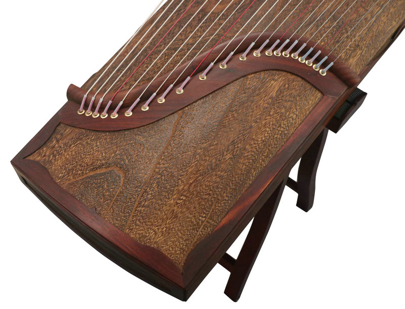 Premium Quality Whole Piece Digged Ancient Style Plain Surface Guzheng Instrument