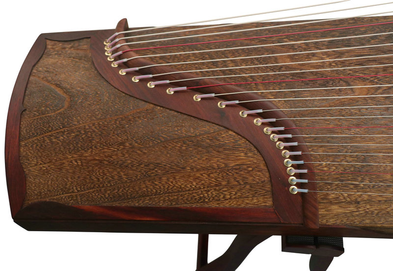 Premium Quality Whole Piece Digged Ancient Style Plain Surface Guzheng Instrument