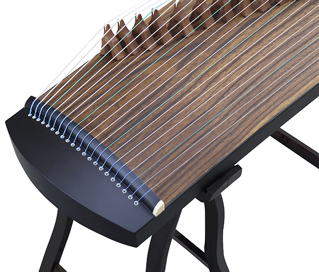 Exquisite Travel Size Concise Style Guzheng Instrument Chinese Zither