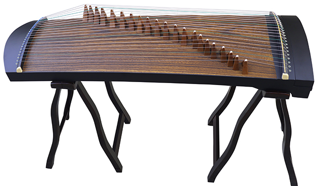 Exquisite Travel Size Concise Style Guzheng Instrument Chinese Zither
