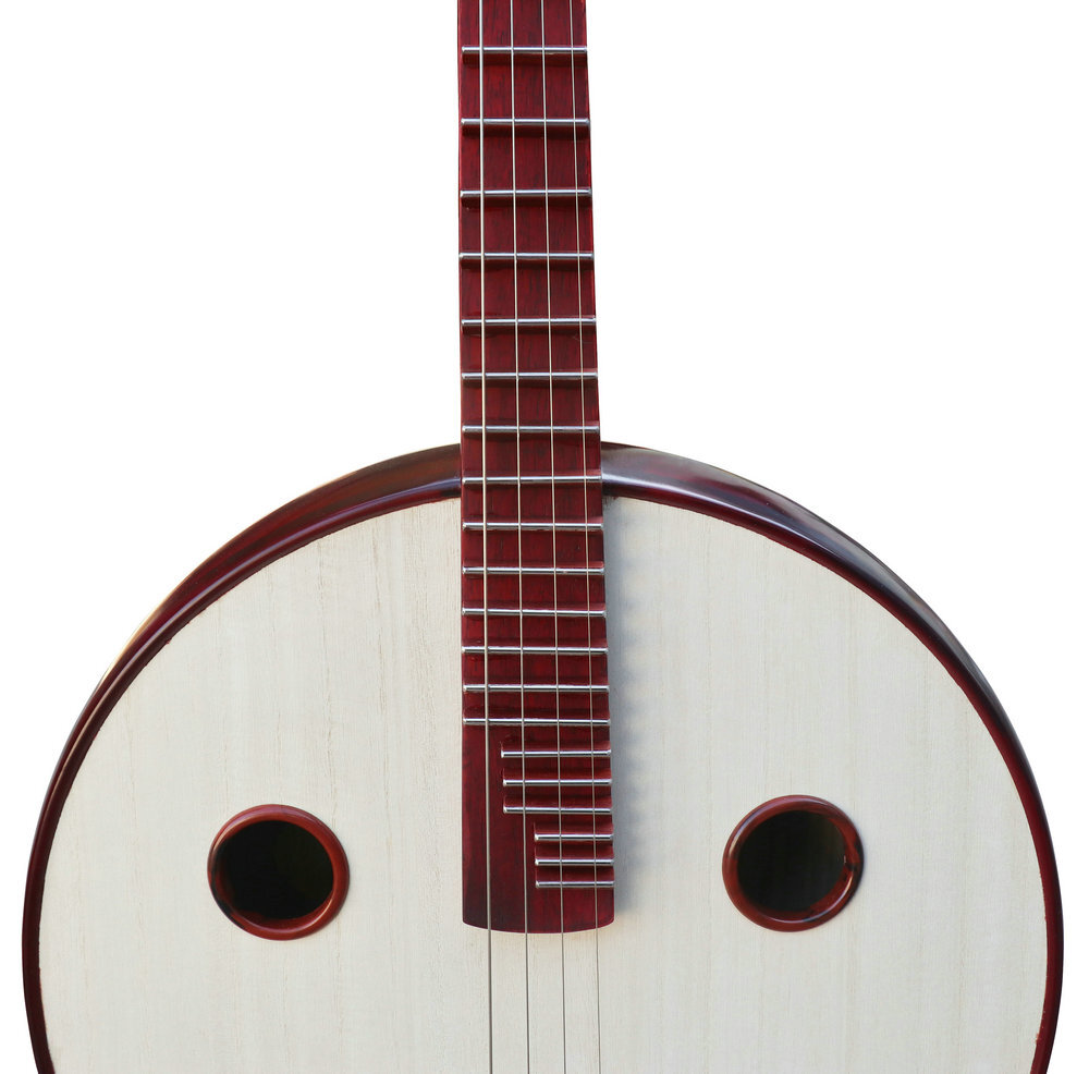 Buy Professional Hardwood Zhongruan Chinese Moon Guitar Ruan With Accessories 中阮