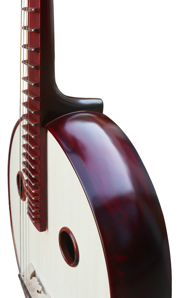 Buy Professional Hardwood Zhongruan Chinese Moon Guitar Ruan With Accessories 中阮