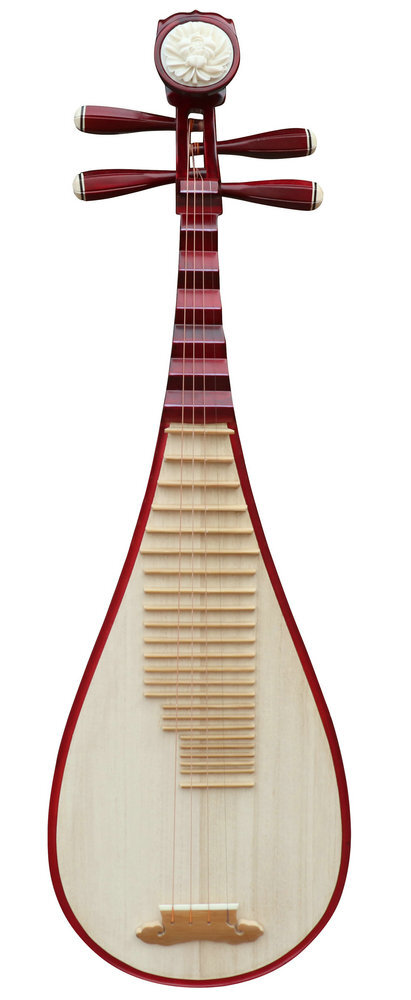 Buy Quality Hardwood Pipa Musical Instrument Chinese Lute With Accessories 琵琶