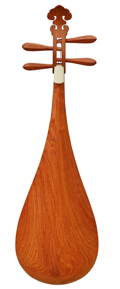 Buy Premium Quality Rosy Sandalwood Pipa Musical Instrument Chinese Lute With Accessories 琵琶