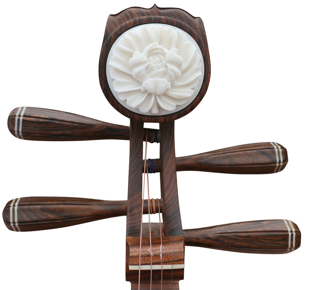 Buy Premium Quality Golden Sandalwood Pipa Instrument Chinese Lute With Accessories 琵琶