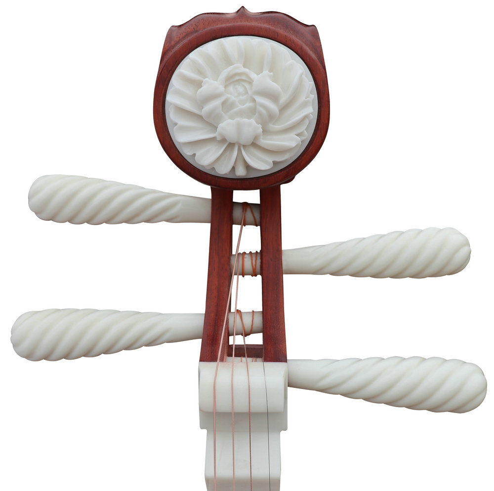 Buy Concert Grade Rosy Sandalwood Pipa Instrument Ox Horn Pegs Chinese Lute With Accessories 琵琶