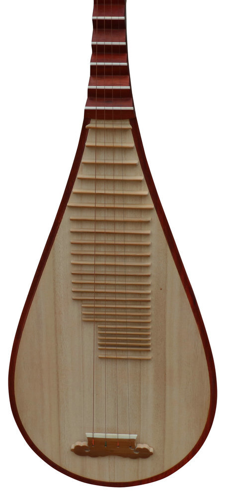 Professional Travel Size Rosy Sandalwood Pipa Instrument Chinese Lute With Accessories 琵琶