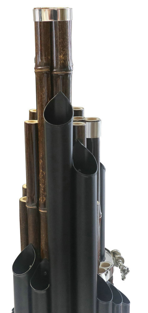 Buy Concert Grade Chinese Ancient Instrument Sheng 21 Pipes Bamboo and Black Pipes  & Extra Keyboards With Case 笙