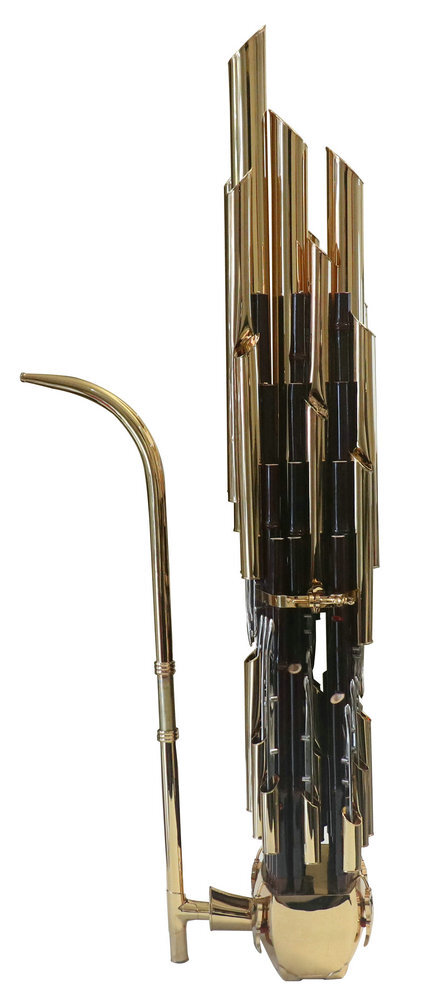 Buy Premium Quality Chinese Ancient Instrument Golden Sheng 36 Pipes With Case 笙