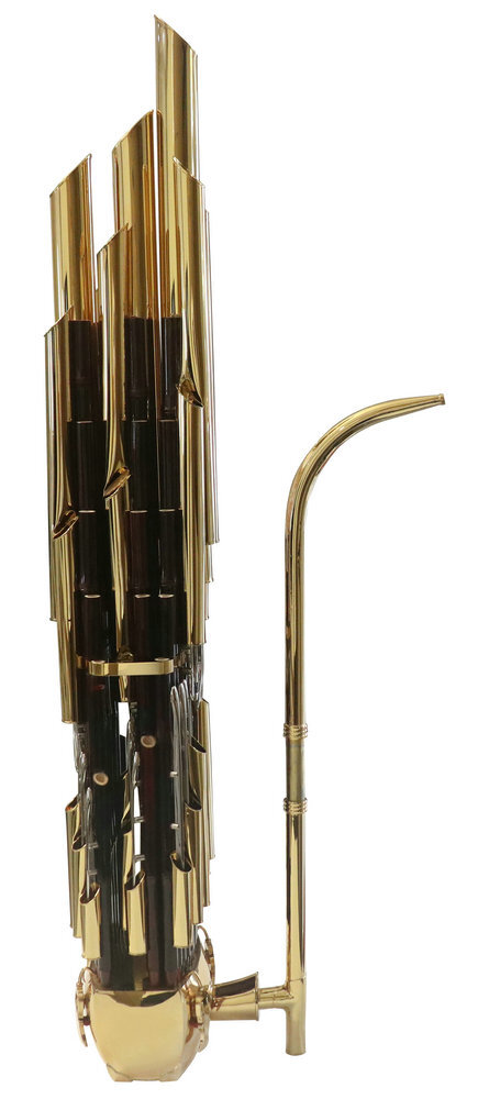 Buy Premium Quality Chinese Ancient Instrument Golden Sheng 36 Pipes With Case 笙