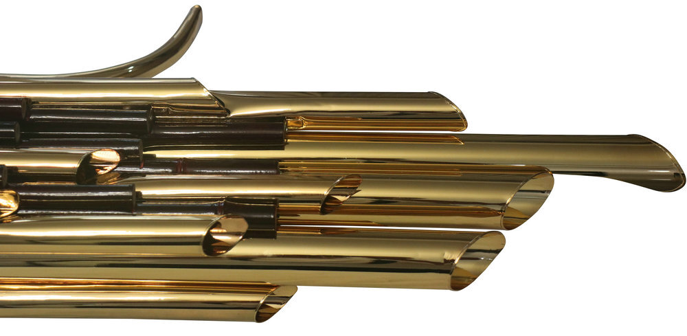 Buy Premium Quality Chinese Ancient Instrument Golden Sheng 36 Pipes With Case 笙