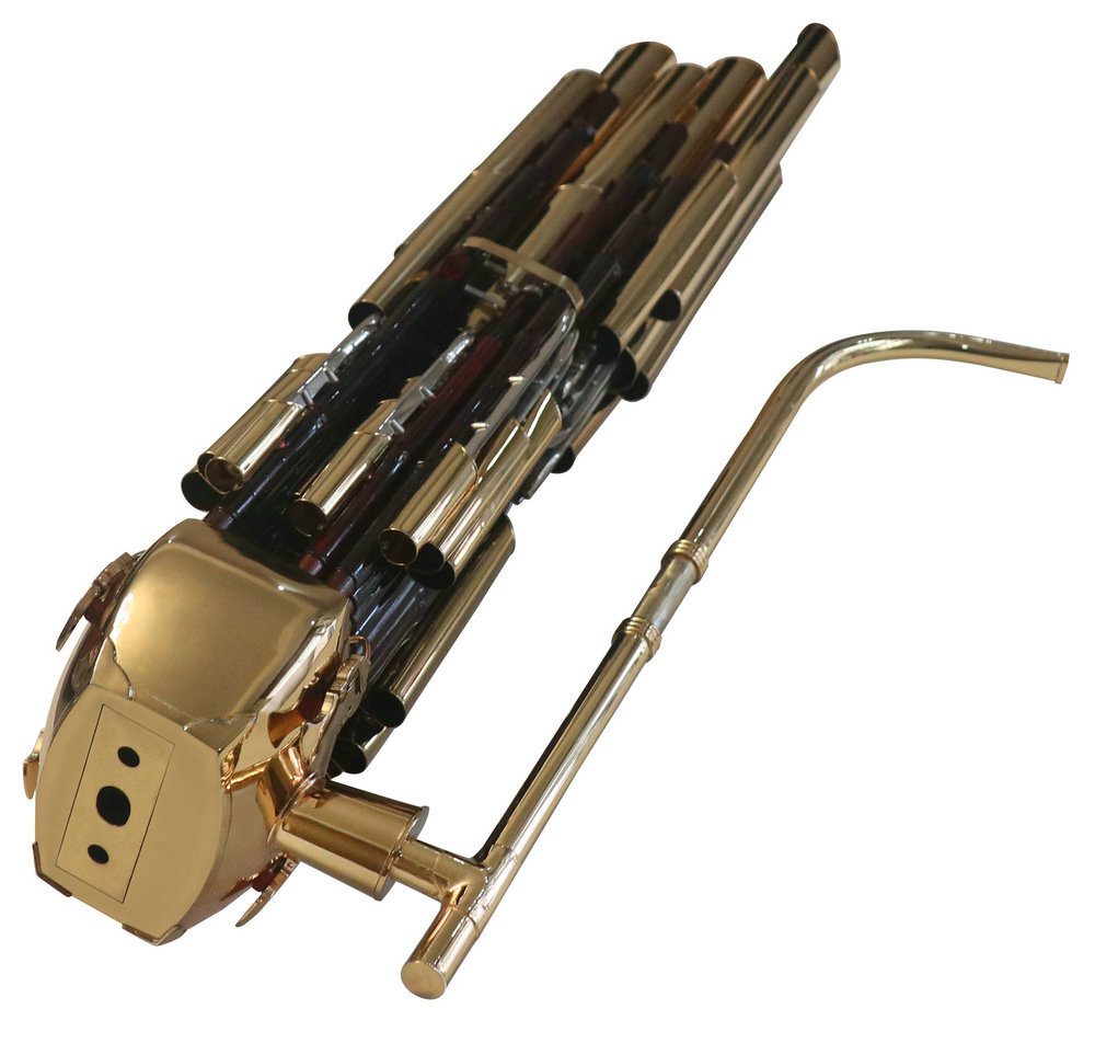 Buy Premium Quality Chinese Ancient Instrument Golden Sheng 36 Pipes With Case 笙