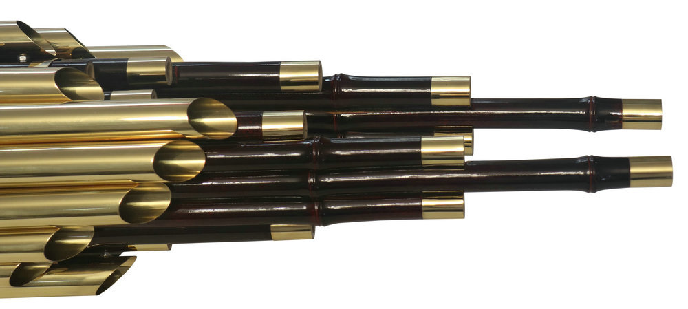Buy Professional Level Chinese Ancient Instrument Golden Sheng 17 Pipes With Case 笙