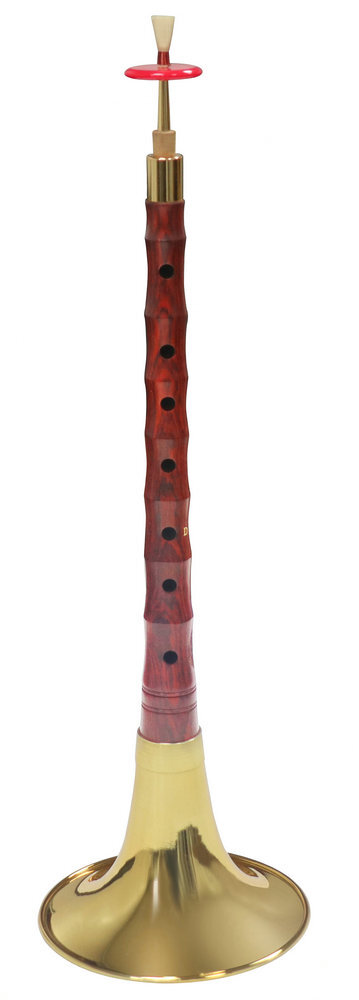 Buy Concert Grade Aged Rosy Sandalwood Suona Chinese Horn with Bag 唢呐