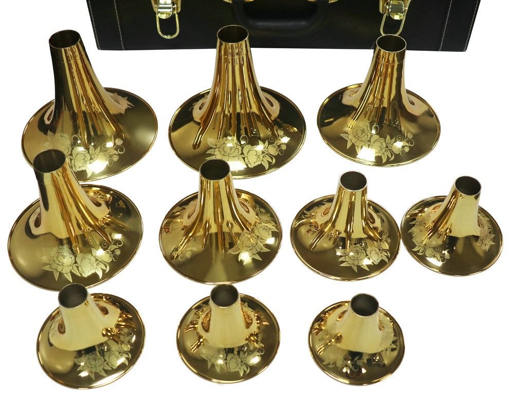 Buy Concert Grade Aged Rosy Sandalwood Suona Chinese Horn Kit 10 Pcs with Case 唢呐套装
