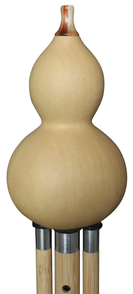 Buy Professional Level Plain Style Baked Chinese Yunnan Free Reed Gourd & Nanzhu Bamboo Flute Hulusi 葫芦丝