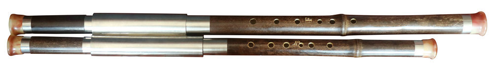 Buy Concert Grade Chinese Free Reed Double Bamboo Bawu Flutes Transversely Blown 巴乌