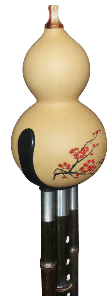 Buy Concert Grade Chinese Gourd Flute Bamboo Hulusi Instrument 葫芦丝