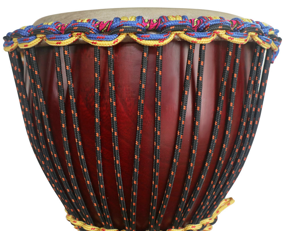 Buy Professional Chinese Alder Wood & Goat Skin Yunnan Ethnic Peacock Drum