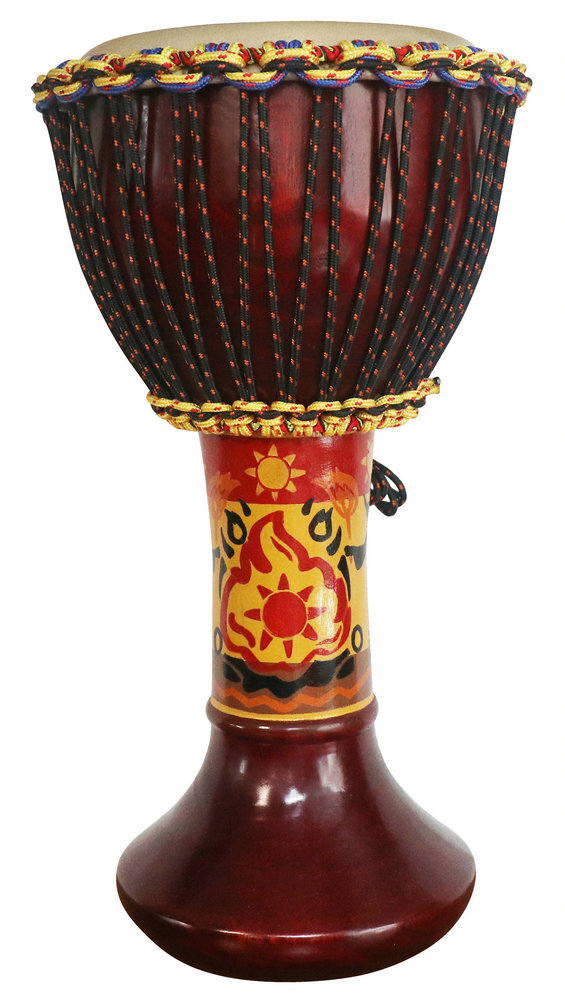 Buy Professional Alder Wood & Goat Skin Yunnan Ethnic Peacock Drum 