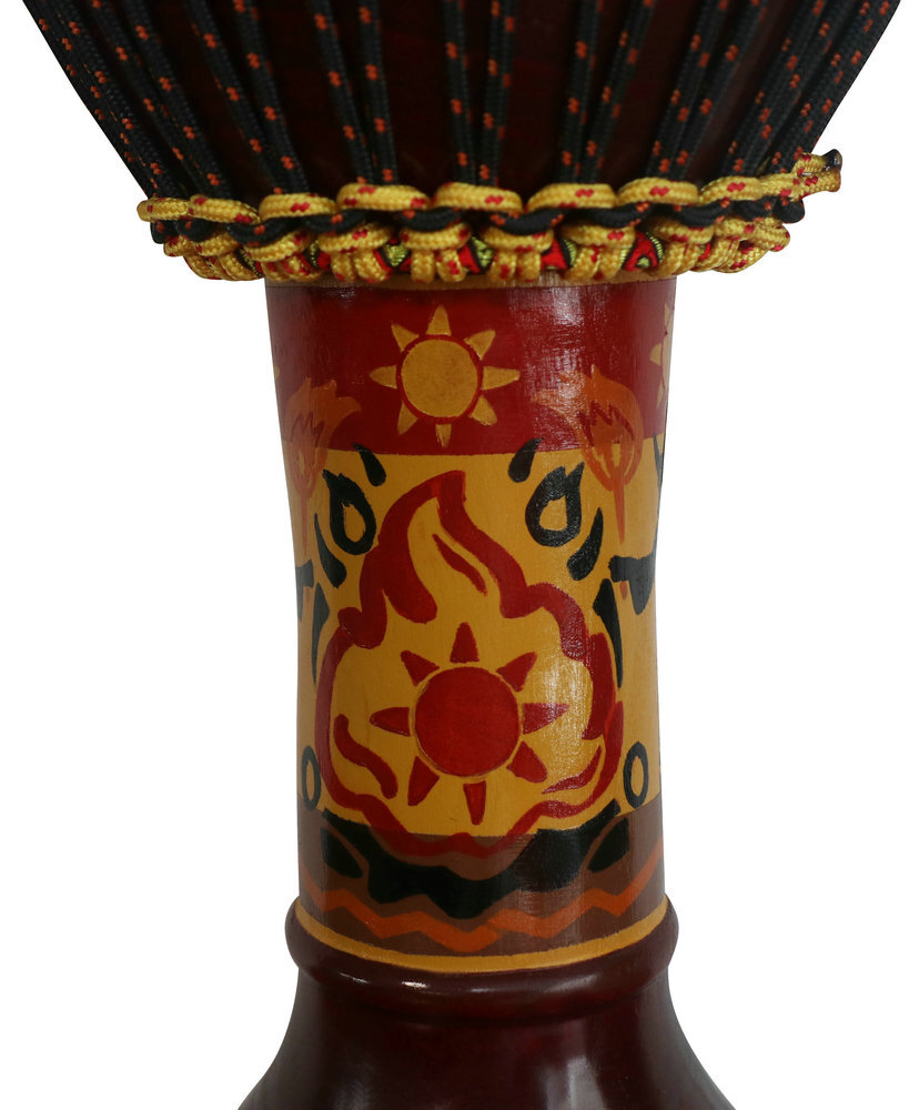 Buy Professional Alder Wood & Goat Skin Yunnan Ethnic Peacock Drum 