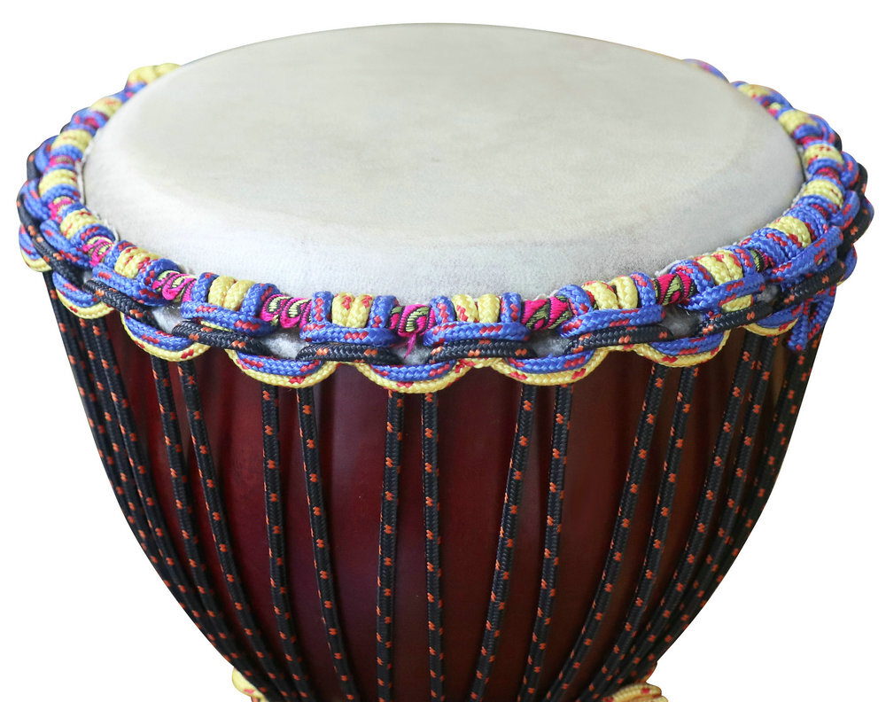 Buy Professional Chinese Alder Wood & Goat Skin Yunnan Ethnic Peacock Drum