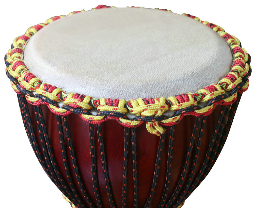Buy Professional Alder Wood & Goat Skin Chinese Yunnan Peacock Drum 