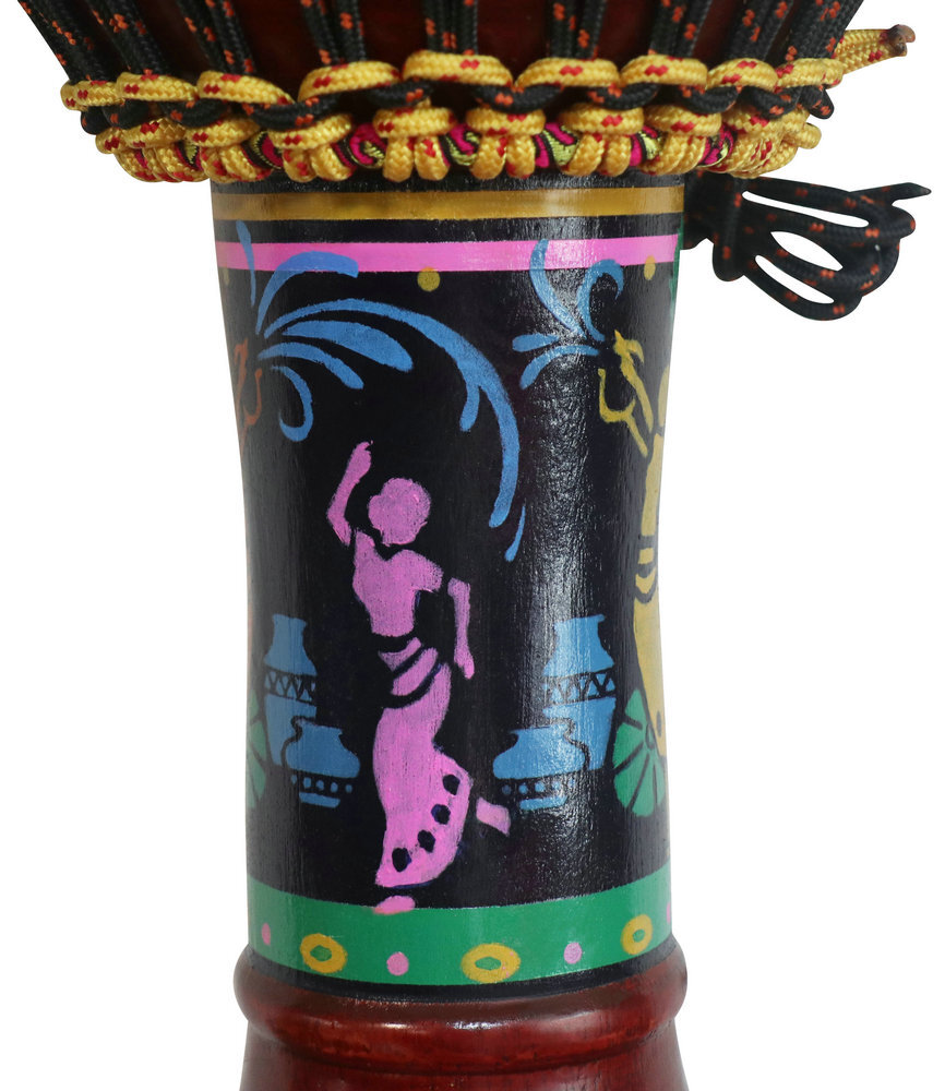 Buy Professional Alder Wood & Goat Skin Chinese Yunnan Peacock Drum 